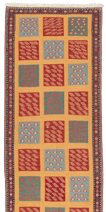 Bild von Afschar-Tabii aus Persien in der Größe 291 x 72 cm