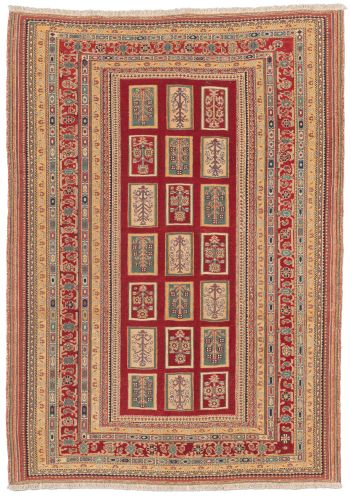 Bild von Afschar-Tabii aus Persien in der Größe 205 x 146 cm