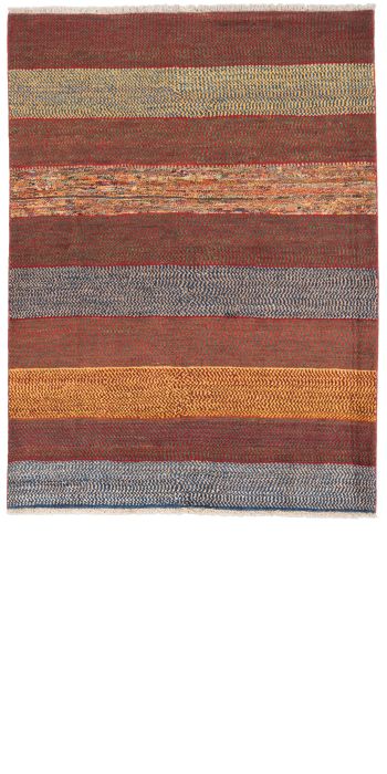 Bild von Gabbeh aus Persien in der Größe 203 x 150 cm