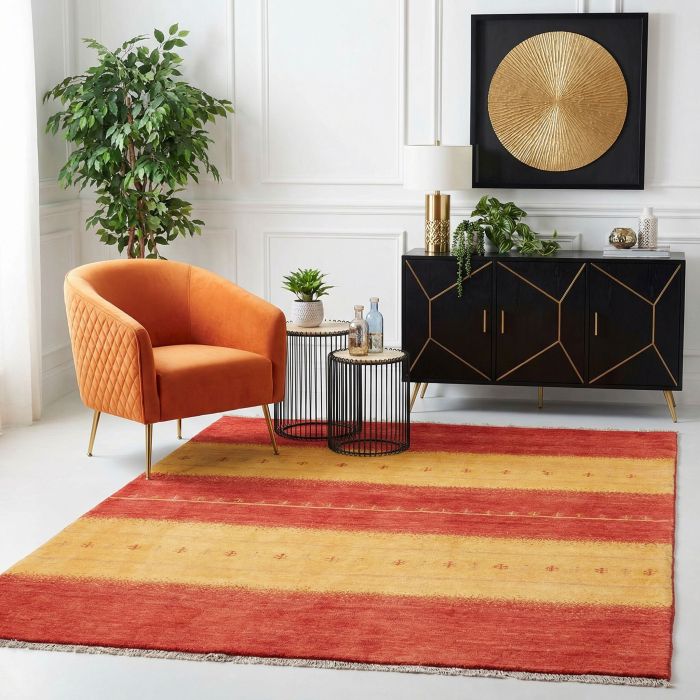 handgeknüpfter Orienteppich Amalehbaft aus Persien Maß 215x140 cm