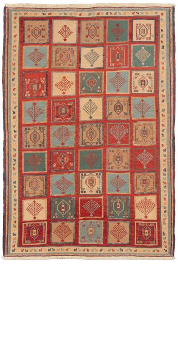 Bild von Afschar-Tabii aus Persien in der Größe 200 x 138 cm