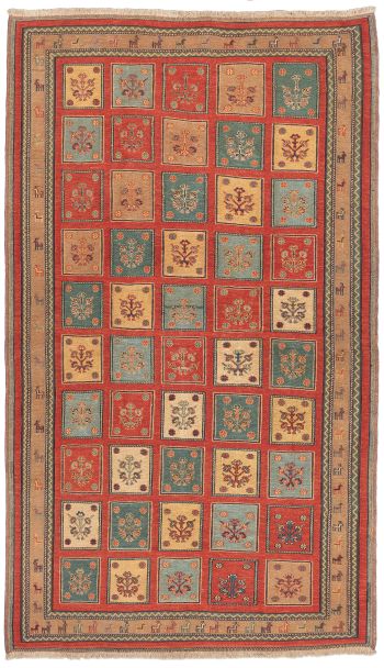 Bild von Afschar-Tabii aus Persien in der Größe 242 x 142 cm