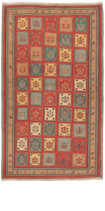 Bild von Afschar-Tabii aus Persien in der Größe 242 x 142 cm