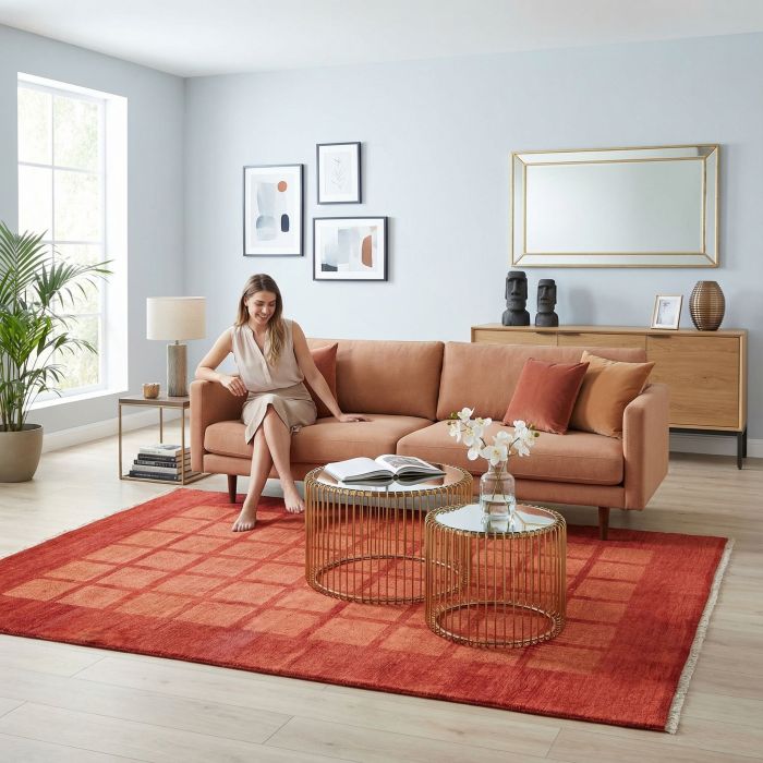 handgeknüpfter Orienteppich Amalehbaft aus Persien Maß 280x210 cm
