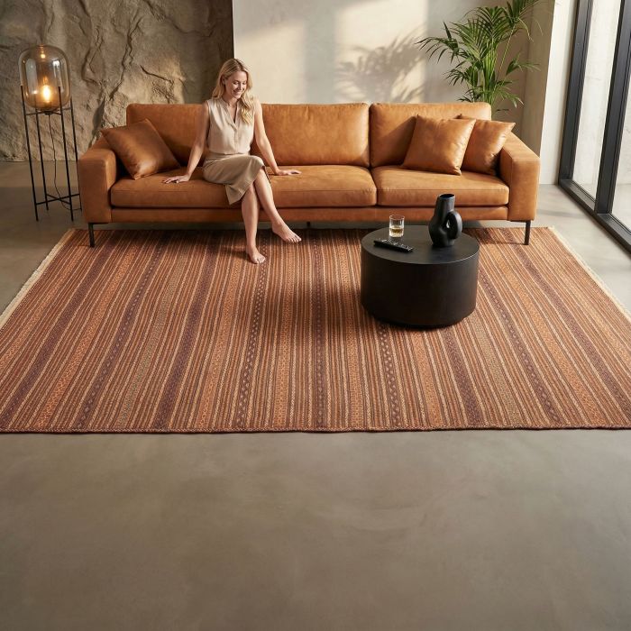 handgewebter Sumackkelim Afschar aus Persien Maß 350x245 cm