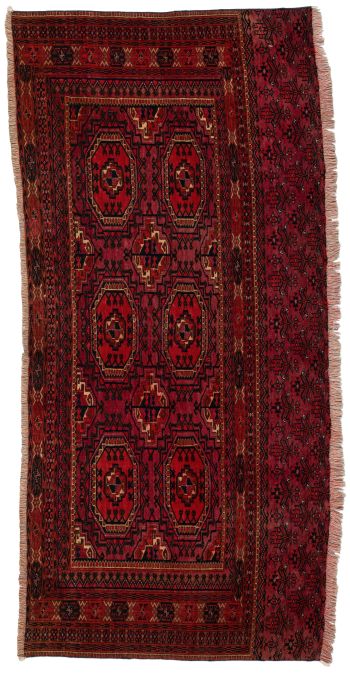 Bild von Tekke aus Turkmenistan in der Größe 152 x 71 cm