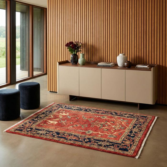 handgeknüpfter Orienteppich Ghadimi aus Persien Maß 160x125 cm