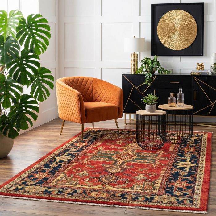 handgeknüpfter Orienteppich Ghadimi aus Persien Maß 230x150 cm