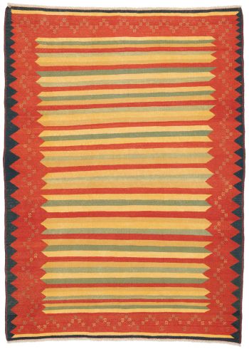 Bild von Afschar-Kamo aus Persien in der Größe 286 x 206 cm