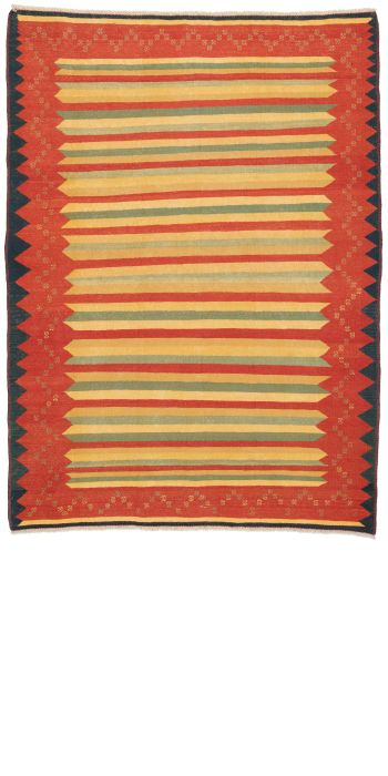 Bild von Afschar-Kamo aus Persien in der Größe 286 x 206 cm