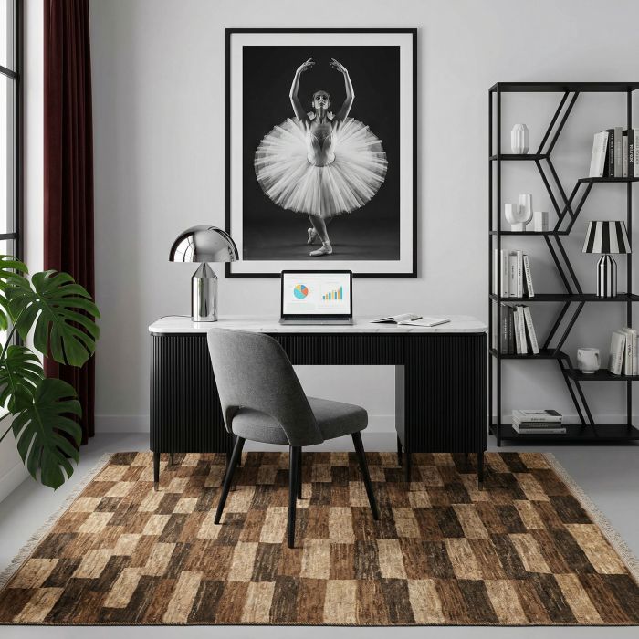 handgeknüpfter Orienteppich Amalehbaft aus Persien Maß 192x155 cm