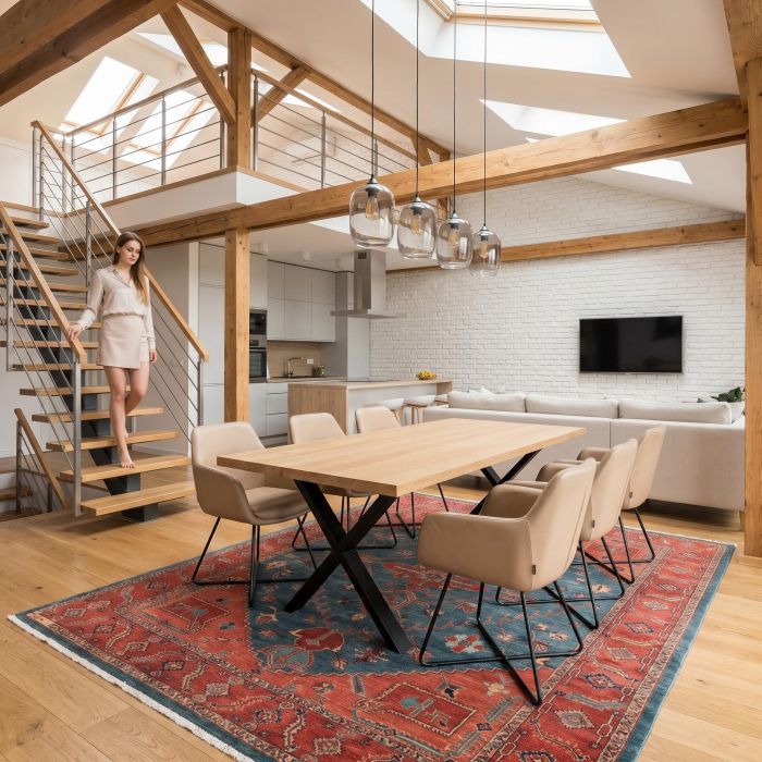 handgeknüpfter Orienteppich Ghadimi aus Persien Maß 334x251 cm