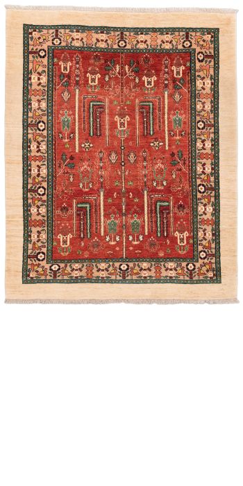 Bild von Bidjar-Gerus aus Persien in der Größe 192 x 154 cm