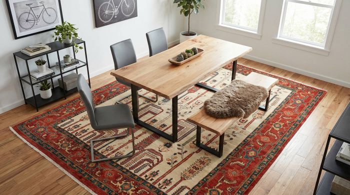 handgeknüpfter Orienteppich Ghadimi aus Persien Maß 285x225 cm