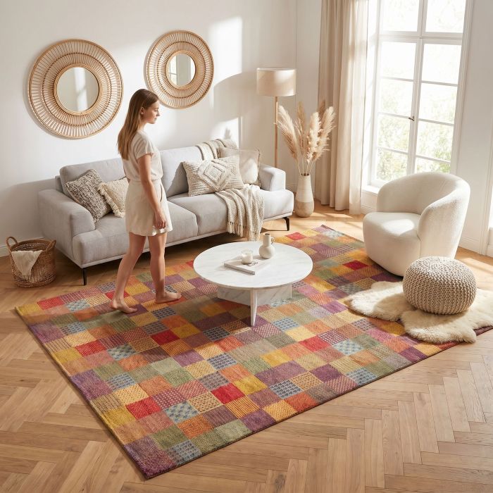 handgeknüpfter Orienteppich Zarubi aus Afghanistan Maß 334x248 cm