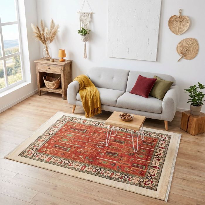 handgeknüpfter Orienteppich Bidjar-Gerus aus Persien Maß 185x140 cm