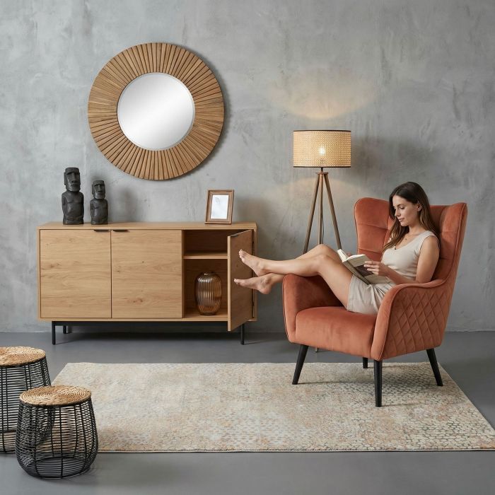 handgeknüpfter Orienteppich Eterno aus Indien Maß 183x122 cm