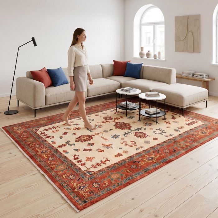 handgeknüpfter Orienteppich Ghadimi aus Persien Maß 308x204 cm