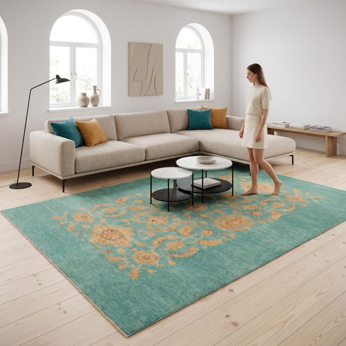 handgeknüpfter Orienteppich Ferahan-Novum aus Afghanistan Maß 292x200 cm
