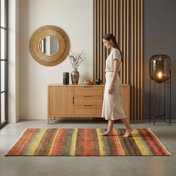 handgeknüpfter Orienteppich Bidjar-Novum aus Persien Maß 214x115 cm