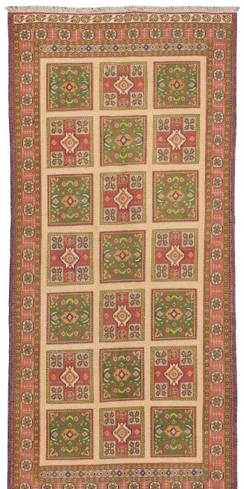 Bild von Afschar-Tabii aus Persien in der Größe 218 x 100 cm