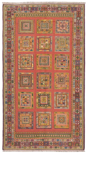 Bild von Afschar-Tabii aus Persien in der Größe 192 x 108 cm