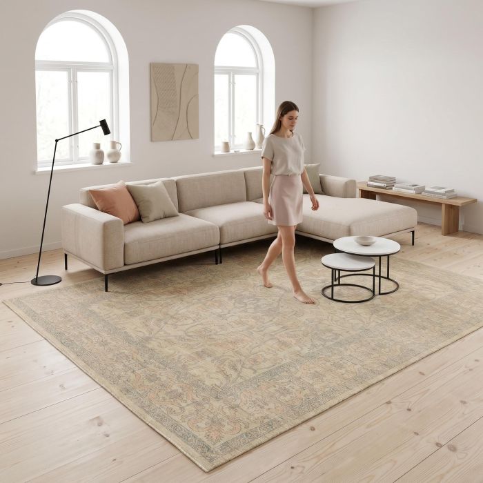 handgeknüpfter Orienteppich Ferahan-Novum aus Afghanistan Maß 300x205 cm