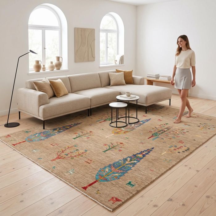 handgeknüpfter Orienteppich Ferahan-Novum aus Afghanistan Maß 297x204 cm