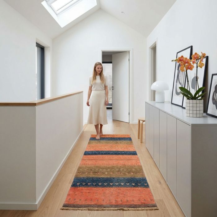 handgeknüpfter Orienteppich Bidjar-Novum aus Persien Maß 251x80 cm