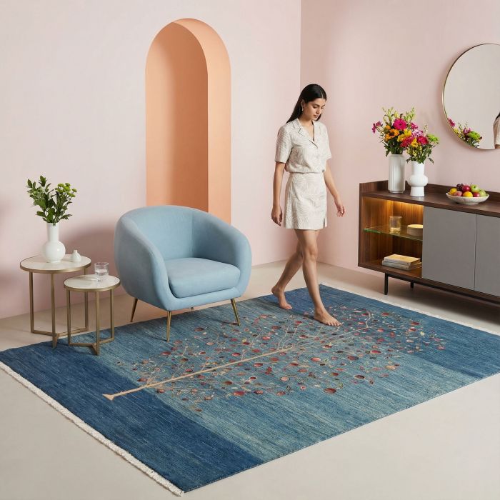 handgeknüpfter Orienteppich Bidjar-Gerus aus Persien Maß 230x148 cm