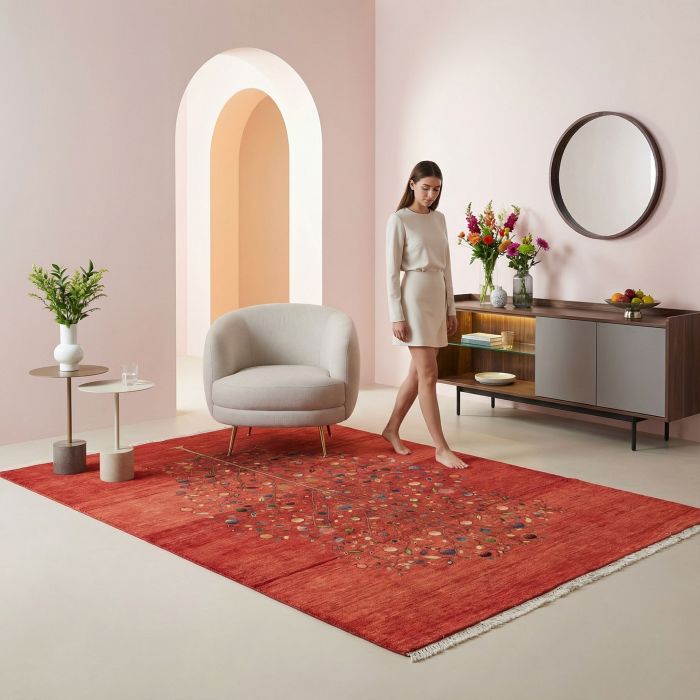 handgeknüpfter Orienteppich Bidjar-Gerus aus Persien Maß 240x152 cm