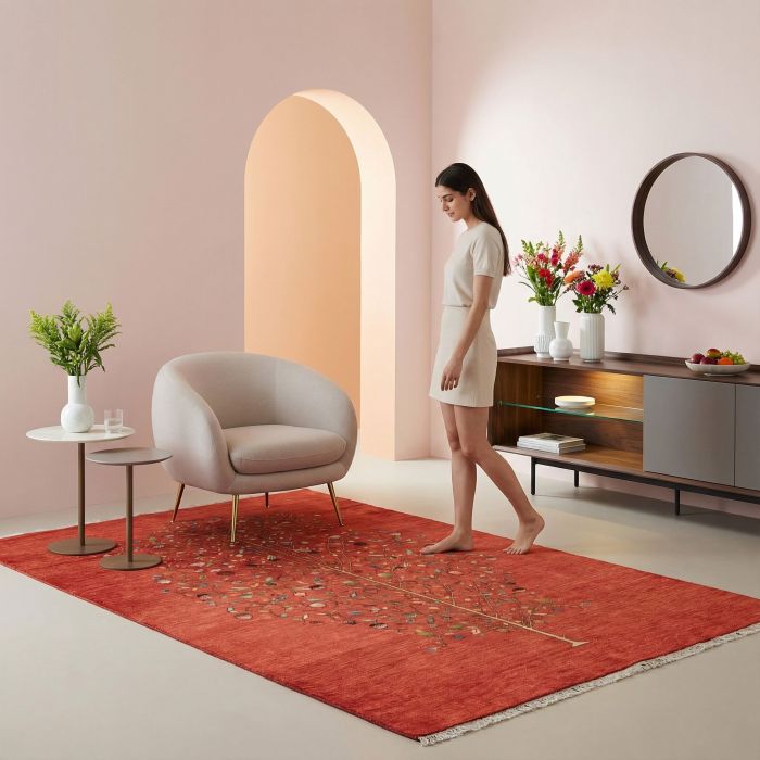 handgeknüpfter Orienteppich Bidjar-Gerus aus Persien Maß 235x151 cm