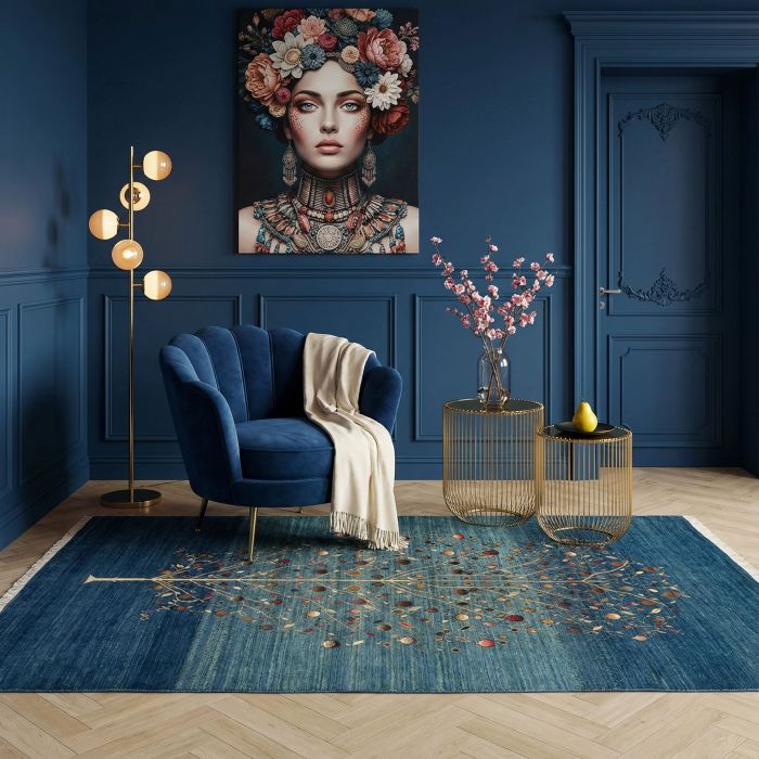 handgeknüpfter Orienteppich Bidjar-Gerus aus Persien Maß 244x153 cm