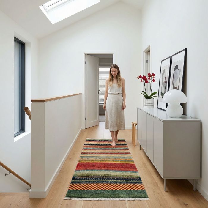 handgeknüpfter Orienteppich Bidjar-Novum aus Persien Maß 196x81 cm