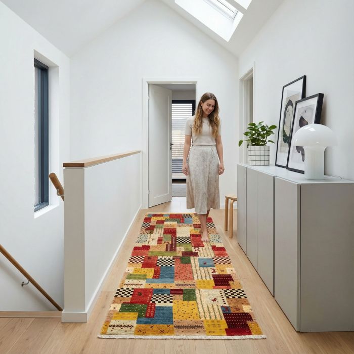 handgeknüpfter Orienteppich Bidjar-Novum aus Persien Maß 305x93 cm