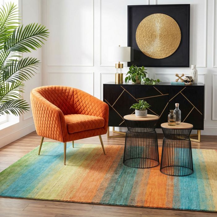 handgeknüpfter Orienteppich Zarubi aus Afghanistan Maß 212x153 cm