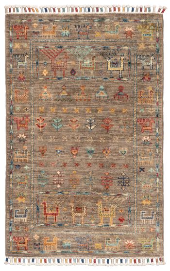 Bild von Ferahan-Lori aus Afghanistan in der Größe 97 x 63 cm