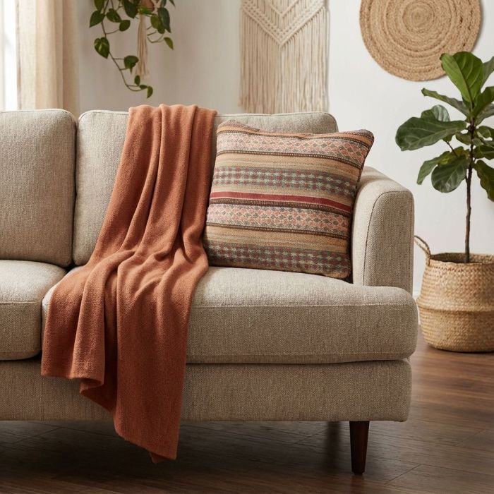 handgewebter Kelim Schahsawan-Kissen aus Persien Maß 50x38 cm