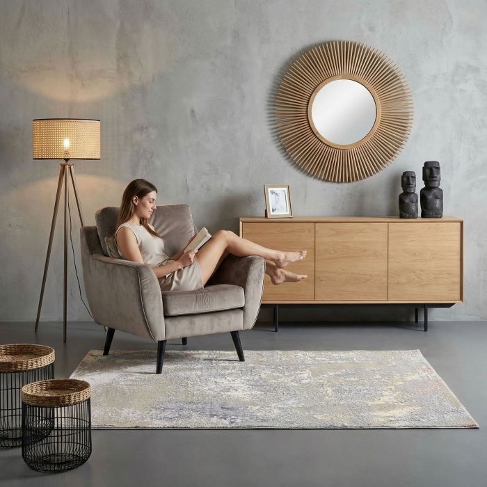 handgeknüpfter Orienteppich Eterno aus Indien Maß 181x140 cm