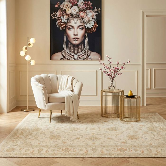 handgeknüpfter Orienteppich Ferahan aus Afghanistan Maß 244x165 cm