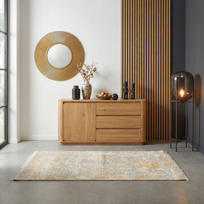 handgeknüpfter Orienteppich Eterno aus Indien Maß 150x98 cm