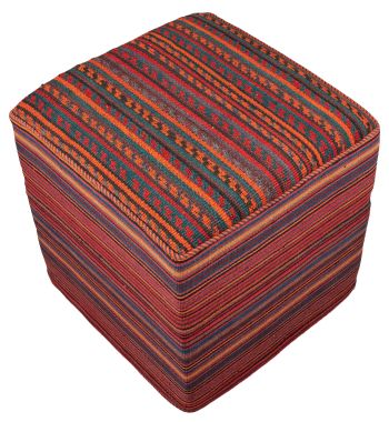 Bild von Schahsawan-Sitzwürfel aus Persien in der Größe 47 x 47 cm