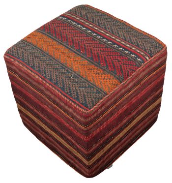 Bild von Schahsawan-Sitzwürfel aus Persien in der Größe 47 x 47 cm