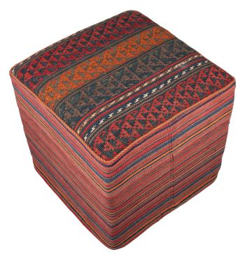 Bild von Schahsawan-Sitzwürfel aus Persien in der Größe 47 x 47 cm