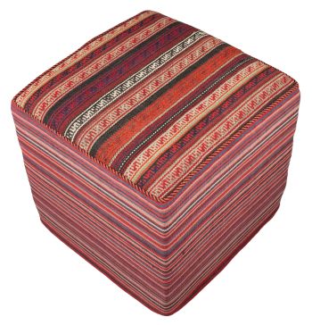 Bild von Schahsawan-Sitzwürfel aus Persien in der Größe 42 x 42 cm