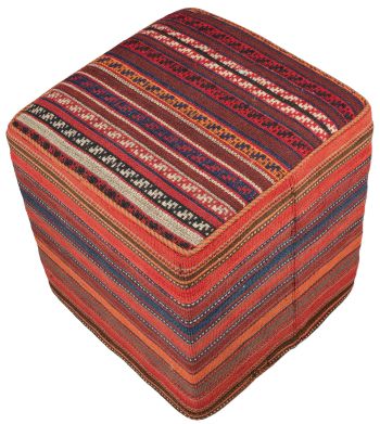 Bild von Schahsawan-Sitzwürfel aus Persien in der Größe 42 x 42 cm