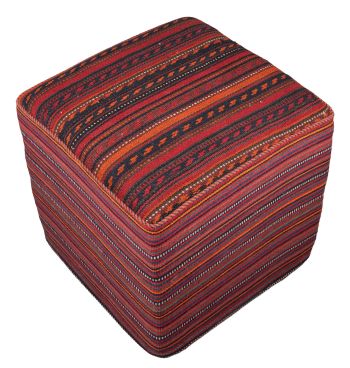 Bild von Schahsawan-Sitzwürfel aus Persien in der Größe 47 x 47 cm