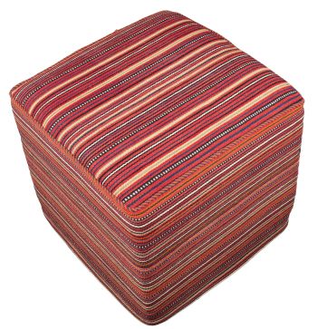Bild von Schahsawan-Sitzwürfel aus Persien in der Größe 45 x 47 cm