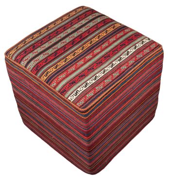 Bild von Schahsawan-Sitzwürfel aus Persien in der Größe 47 x 47 cm