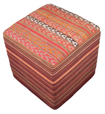 Bild von Schahsawan-Sitzwürfel aus Persien in der Größe 47 x 47 cm